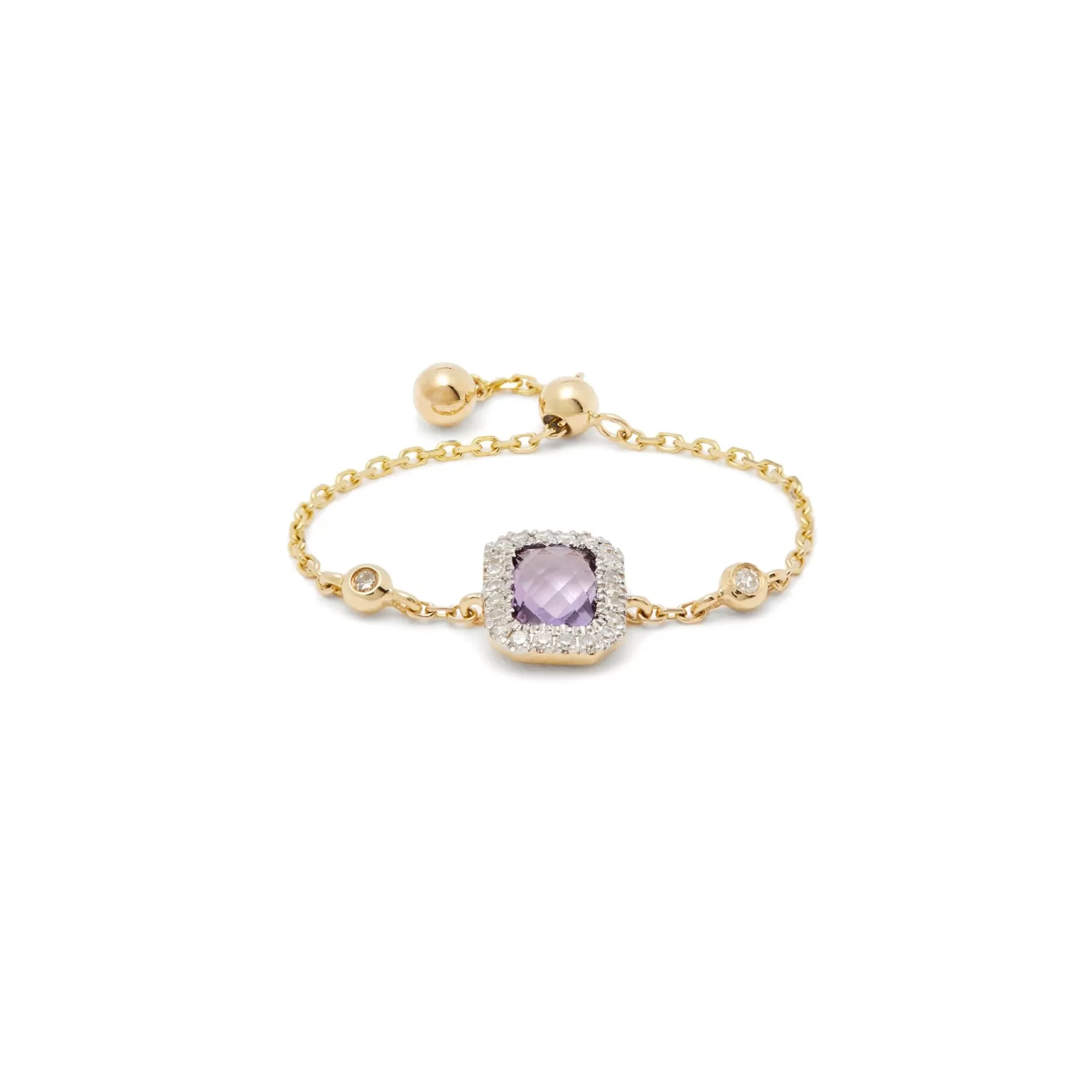 Anissa Kermiche Anneaux>Bague Amethyste Carree