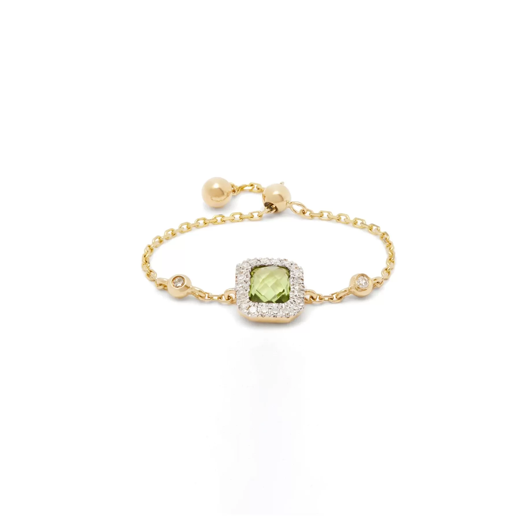 Anissa Kermiche Anneaux>Bague Peridot Carree