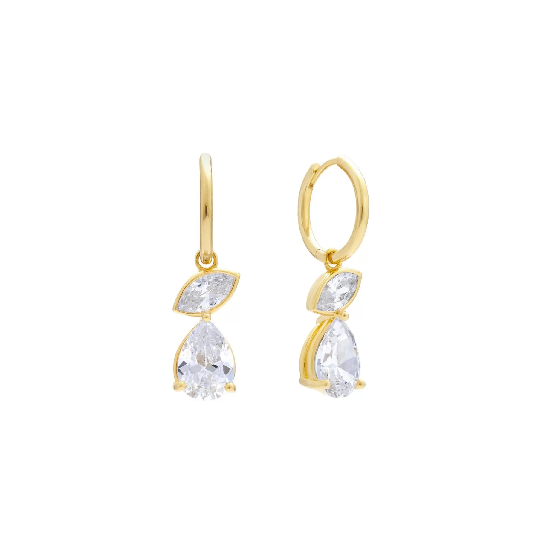 Anissa Kermiche Des Boucles D'Oreilles>Boucles D'Oreilles Creoles Echangistes (Or)