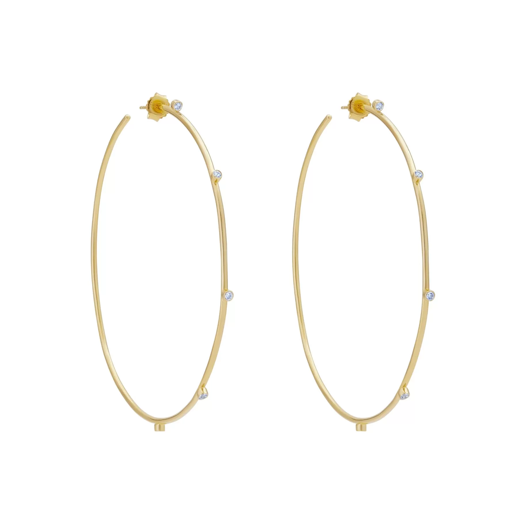 Anissa Kermiche Des Boucles D'Oreilles>Boucles D'Oreilles Creoles Mega Razzle Dazzle