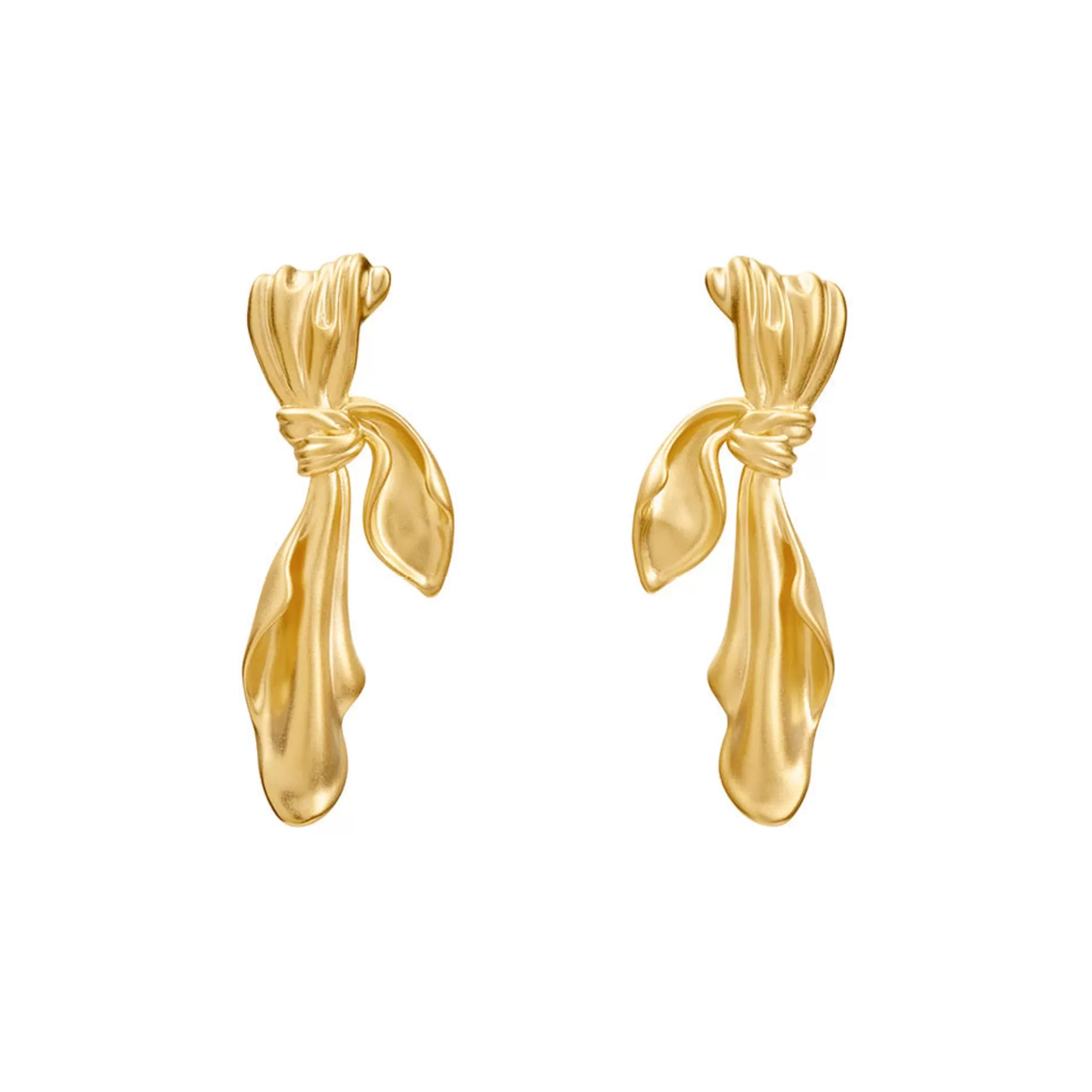 Anissa Kermiche Des Boucles D'Oreilles>Boucles D'Oreilles En Tissu Dore (Or)