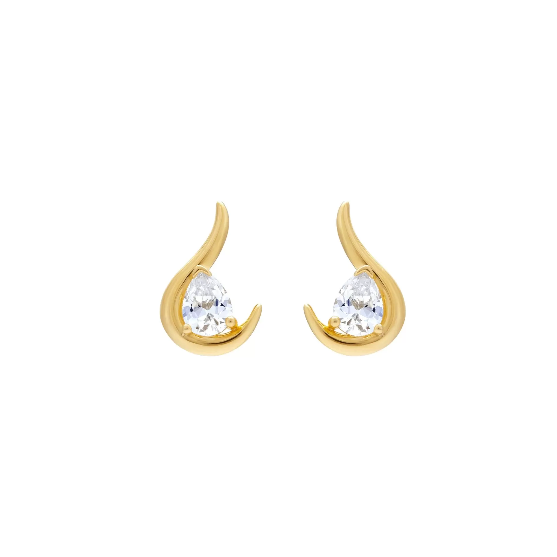 Anissa Kermiche Des Boucles D'Oreilles>Boucles D'Oreilles Grande Poire De Feu (Clair)