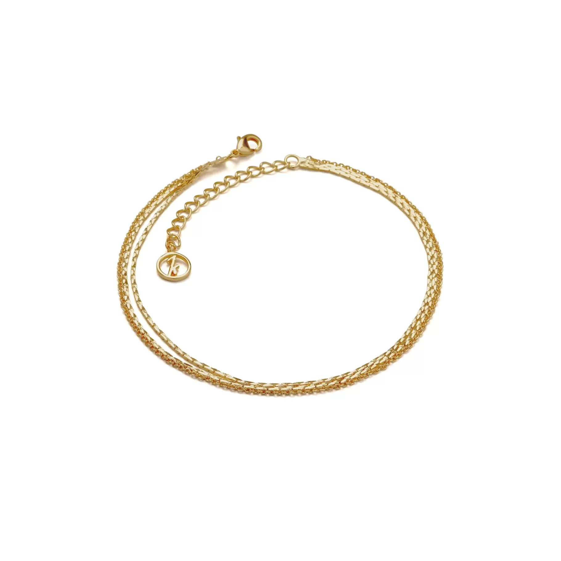 Anissa Kermiche Bracelets De Cheville>Bracelet De Cheville A Triple Chaine