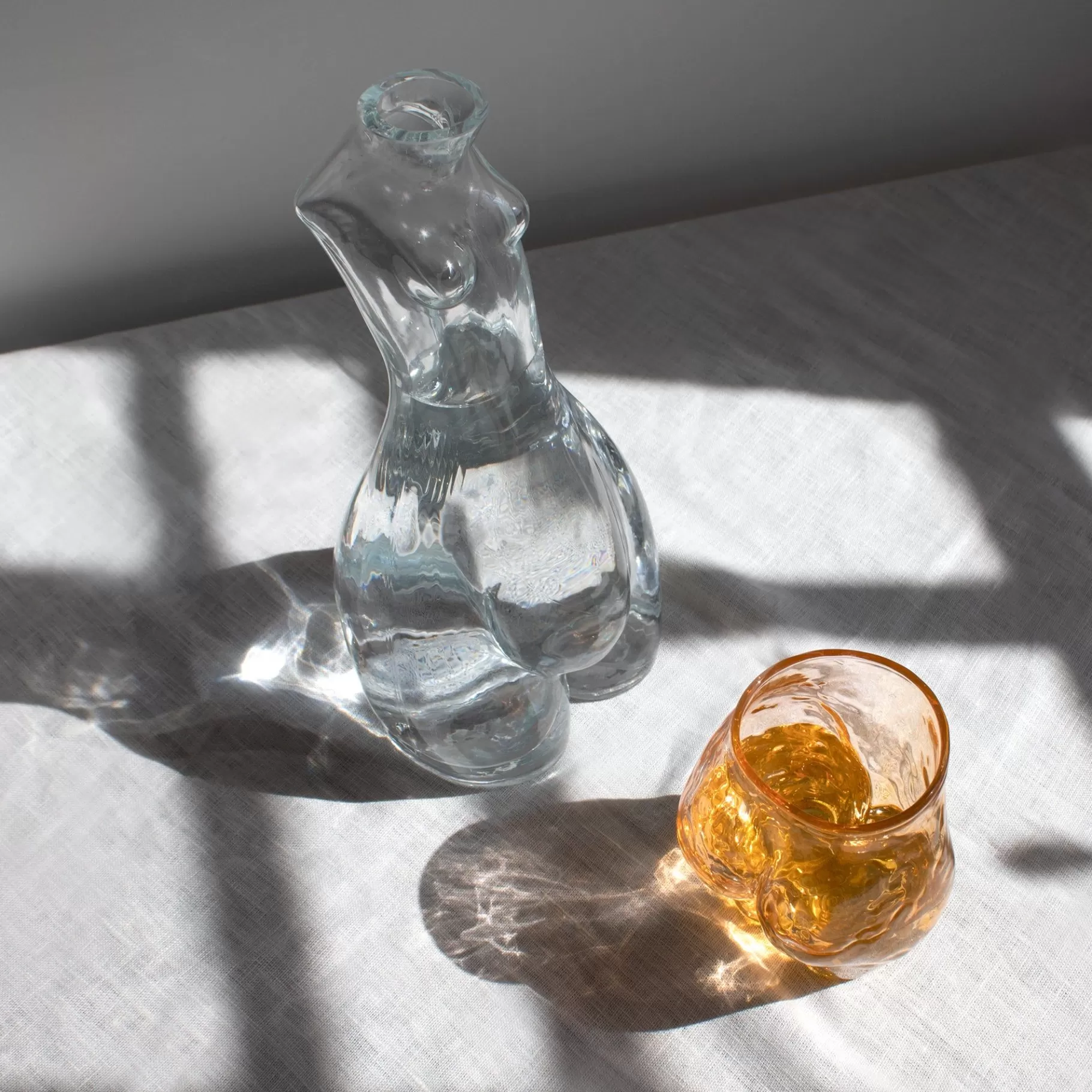 Anissa Kermiche Maison>Carafe En Verre (Clair)