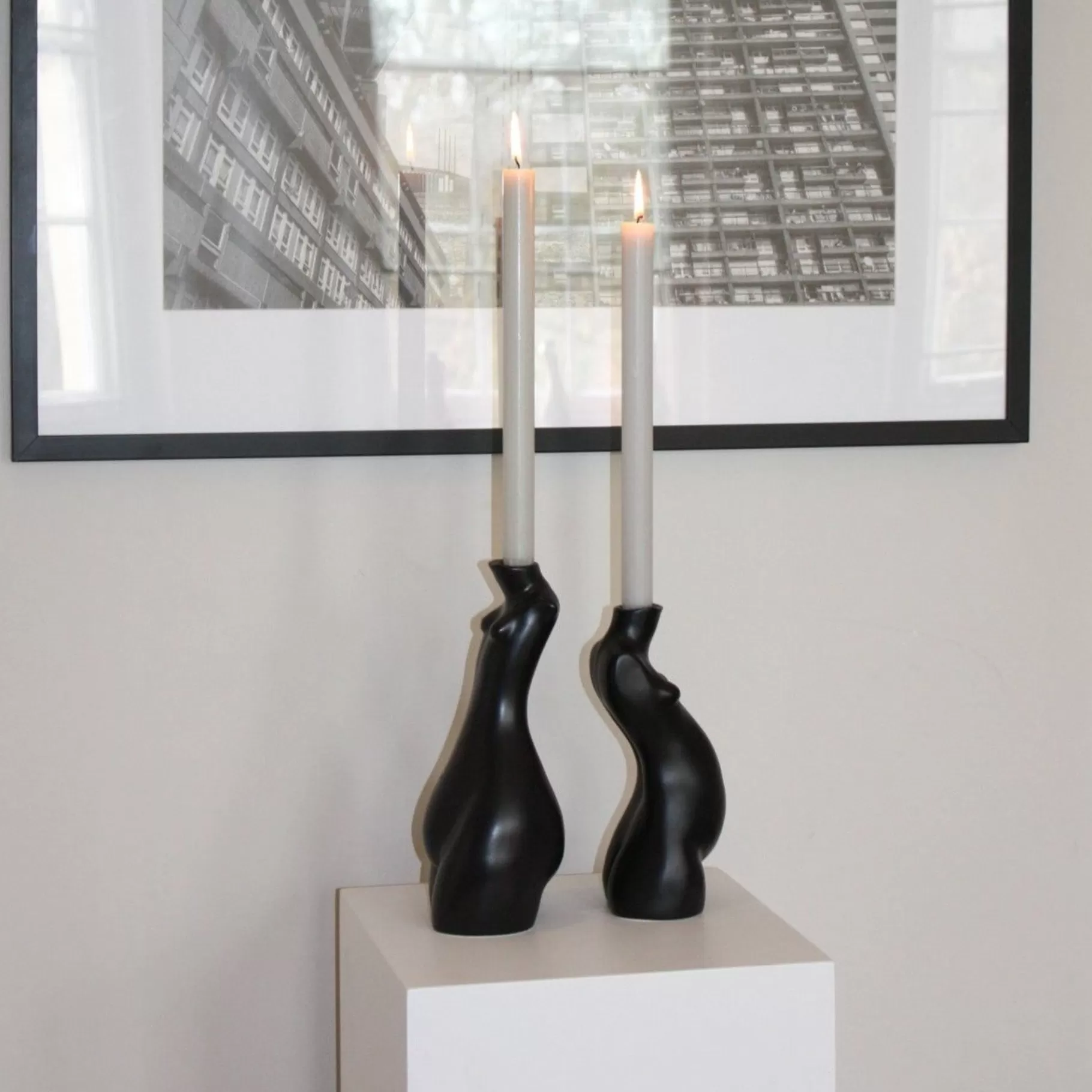 Anissa Kermiche Maison>Tit For Tat Chandelier Grand (Noir)