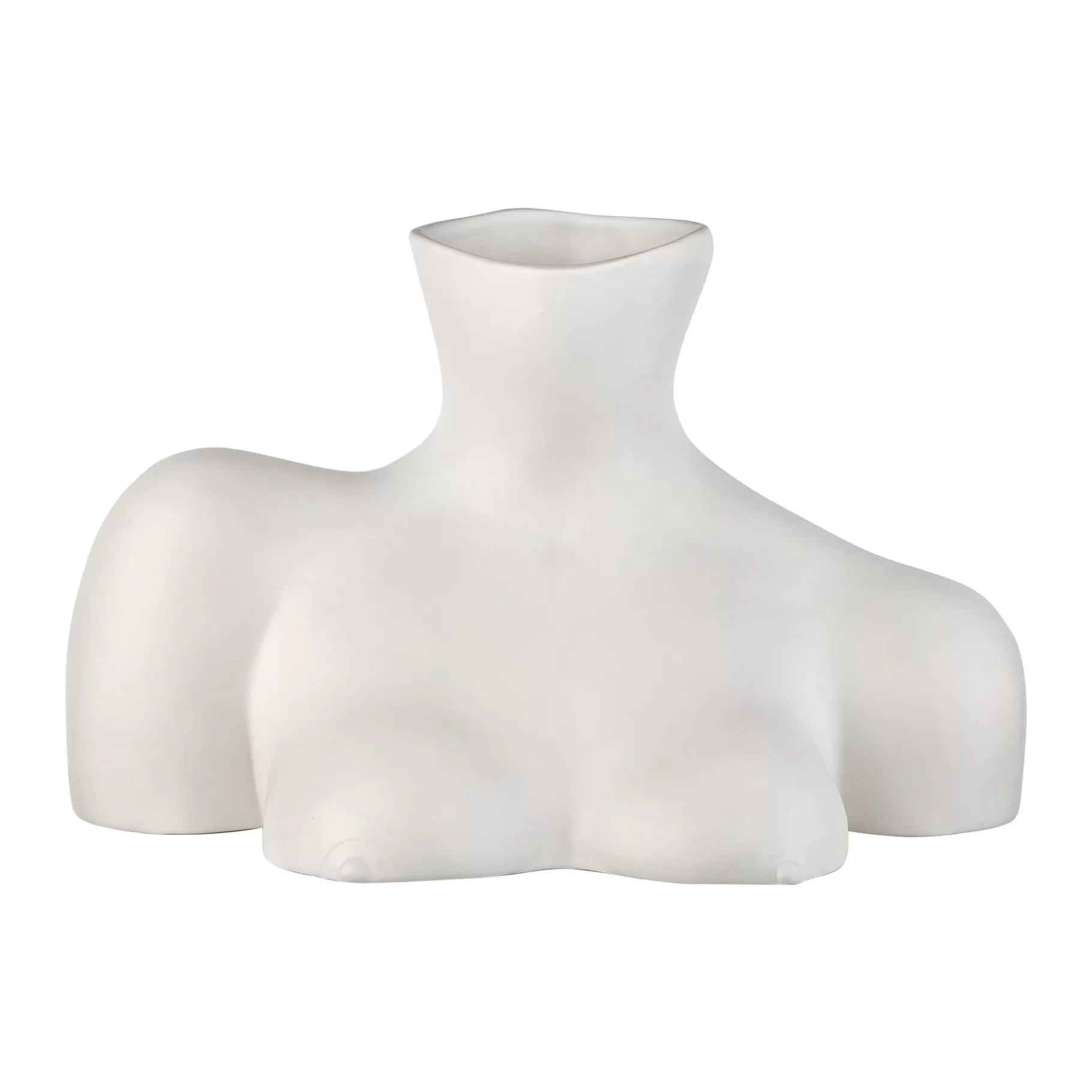 Anissa Kermiche Maison>Vase Breast Friend (Blanc Mat)